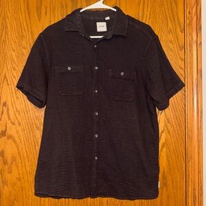 ROWM Men's Short-Sleeve Button-Down Shirt